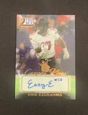 2021 Leaf Pro Set Power Football ERIK EZUKANMA CK-EE1 CAMPUS KINGS AUTO Dolphins