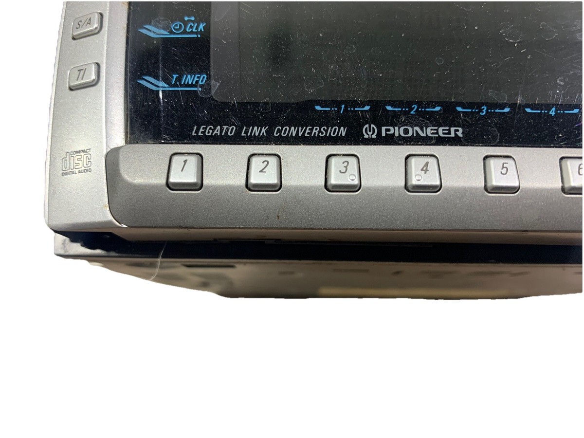 JDM Pioneer Carrozzeria FH-P606 Used 2Din Car Audio System CD