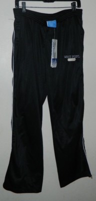 New Women Charles River Sport For Her West Point Solid Black Pants  Size L NWT