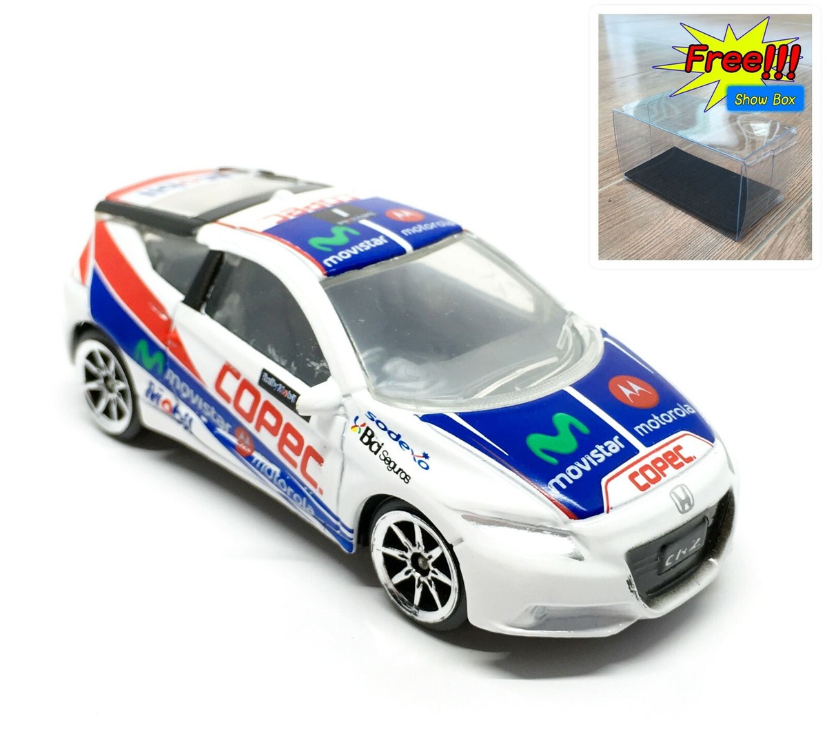Majorette Honda CRZ White Copec 1:55 (3 inches) 220B no Package | eBay