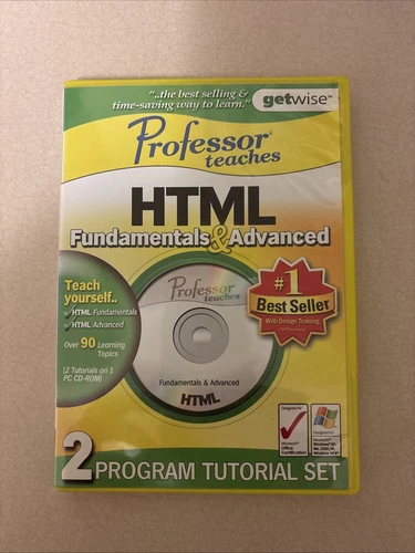 Professor Teaches HTML Fundamental And Advanced 