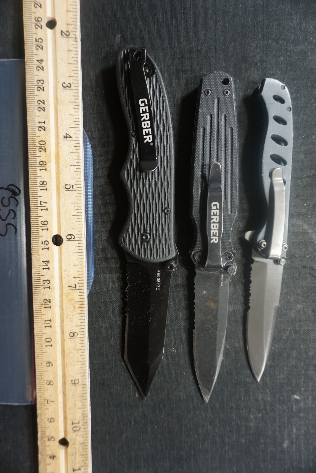9555 3 Gerber pocket knives eBay