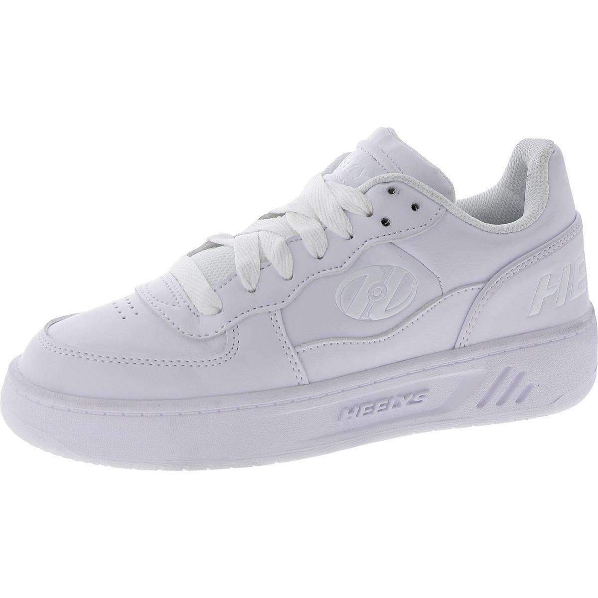 Низкие белые конькобежные ботинки Heelys Boys Rezerve на шнуровке 5 Medium D Big Kid BHFO 4756 3090₽