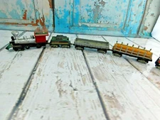 Lot C&C Railways Carrier Train Lot (Not Working) Engine Tender Cars