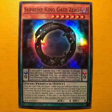 Supreme King Gate Zero - YuGiOh - Super Rare - MACR - 1st Edition - Mint Card!
