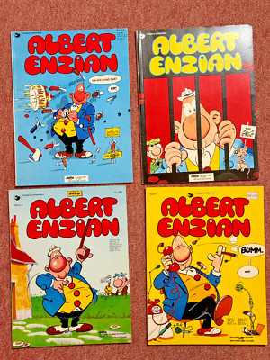 Albert Enzian - Comics - Band 1,2,3 und 4