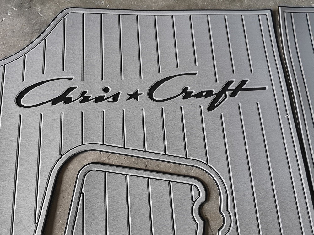 2001 Chris Craft 328 Express Cruiser Swim Platform Pad Boat EVA Foam Teak Floor