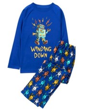 NWT Gymboree Boys Pajama set Robot 3