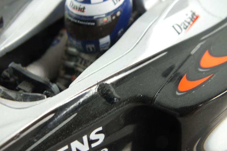 McLAREN MERCEDES MP4-18 TEST CAR GP 2003 A. WURZ MINICHAMPS 1:43 de