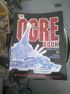 the ogre book 2nd ed steve jackson games exc cond softback