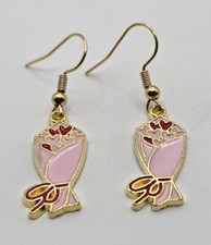 Valentines Bouquet fishhook earrings