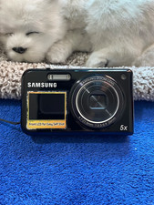 Samsung PL170 Digital Camera 16.1 MP 5x Optical Zoom Dual Screen - Black