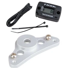Tusk Tach / Hour Meter ATV MX Dirt Bike Adventure Bike Combo W Mounting Bracket