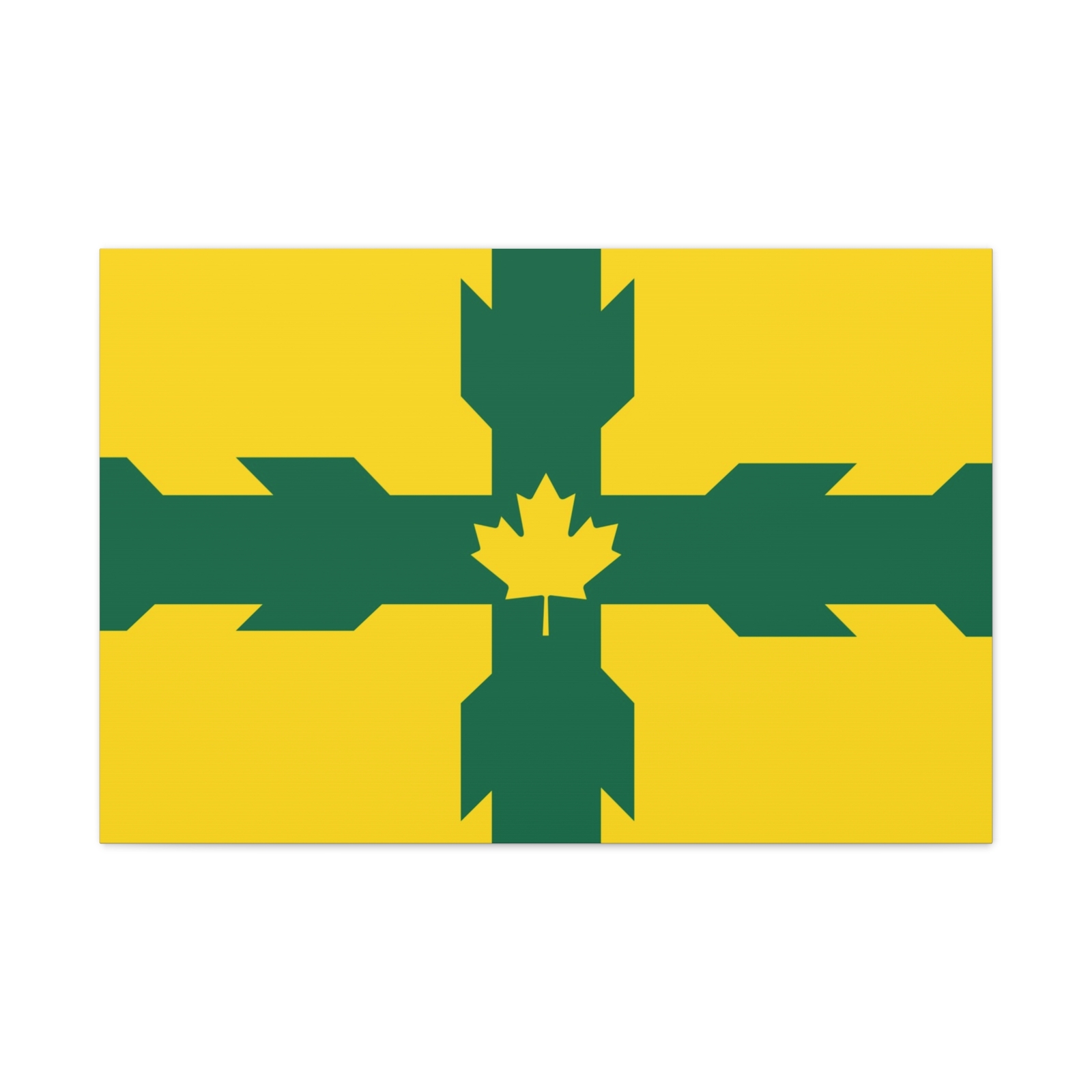 Gloucester Ontario Canada Flag Canvas Wall Art Decor