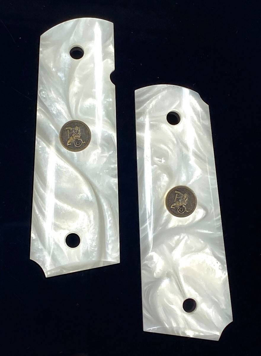 Pachmayr 1911 Grips Smooth White Pearl 62001 for sale online | eBay