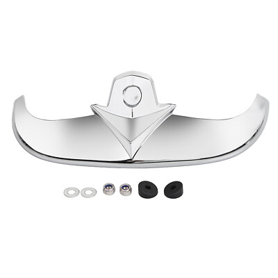 Chrome ABS Front Fender Mudguard Tip For Harley Softail Springer Classic FLSTSC