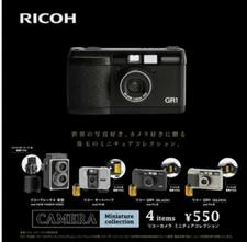 RICOH Camera Miniature Collection Complete set of 4 Gashapon Capsule Toy Gacha