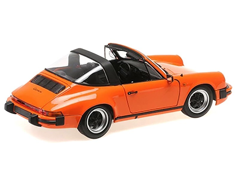 1983 PORSCHE 911 CARRERA TARGA 3.2 ORANGE 1/18 DIECAST BY
