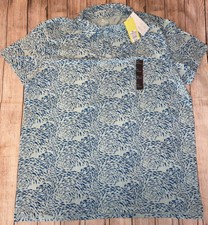 Men  s XXL Blue Polo NWT All in Motion