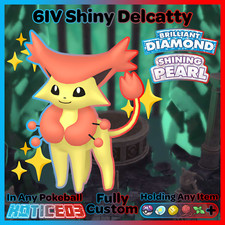 ✨ Shiny DELCATTY 6IV ✨ Pokemon Brilliant Diamond and Shining Pearl lv100 + EVs
