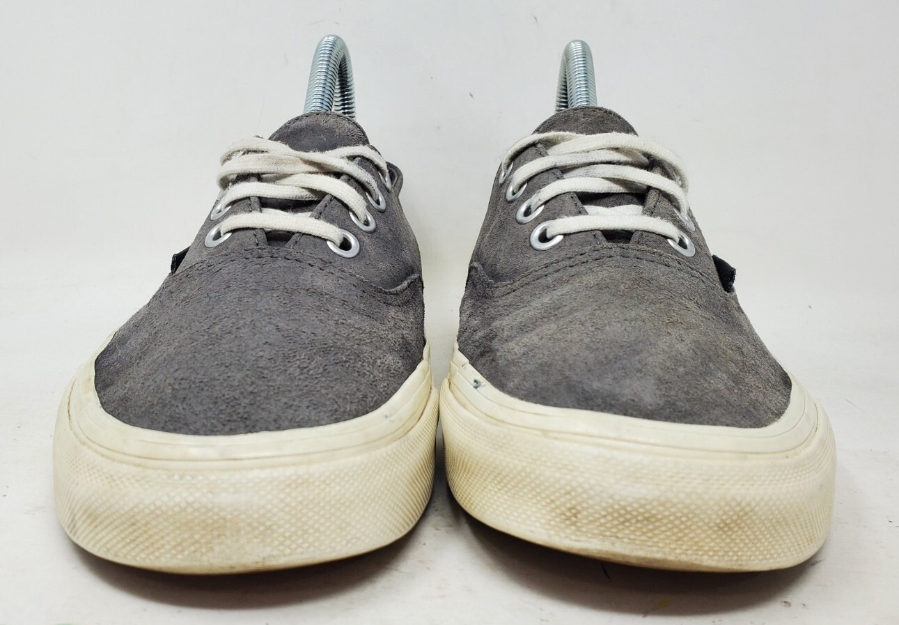 Vans Authentic Women 6.5 Old Skool Gray Suede Scotchgard Sneakers thumbnail 4