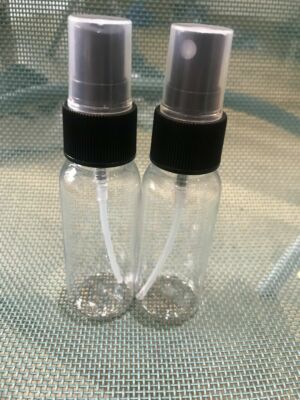 10 Stck. 30 ml Mini Kleine Leere Kunststoff Parfüm Transparent Zerstäuber Sprühflasche