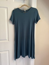 DRESS - Old Navy - Short Sleeve - Knee Length - Slate Blue - Knit - Medium
