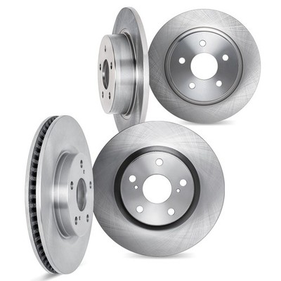 Dynamite Friction Disc Brake Rotor Set for 2012-2013 Volvo C30 6004-27052