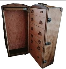 "Art - Deco,,GOYARD Monte Carlo Biarritz Paris - Schrankkoffer,,Reiseschrank