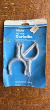 NOS Vintage Sears Pin-Type Oarlocks 1/2" Shank Rowboat Boat Marine Made in USA