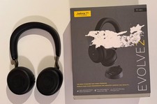 Jabra Evolve2 75 Bluetooth Wireless Headset - Black, USB-C