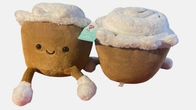 Squishy Hot coco & Cinnamon roll plushies 12  Play Right