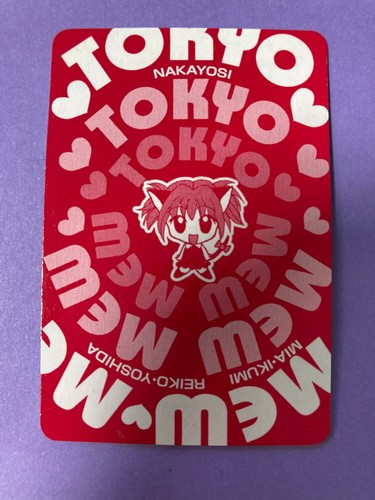 Tokyo Mew Mew Playing Card 2002 Mint Aizawa Joker Furoku Card Japanese F/S - Picture 6 of 6