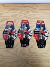 Loctite 60 Seconds All Purpose Glue x3 Tubes 20g Brand New