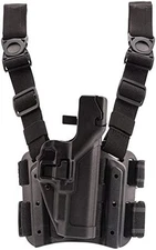 BLACKHAWK! Serpa Level 2 Tactical Holster Black - 430500BK-R, NEW
