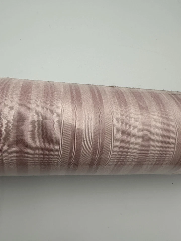 3 Rolls Vymura International Vinyl Wallcovering Pink Vintage Figaro 25-514 - Image 4 of 4