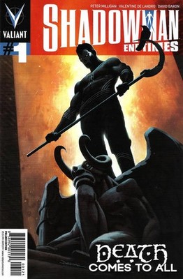 Shadowman: End Times #1A FN; Valiant | Jeff Dekal Pullbox Variant - w/Bag+Board