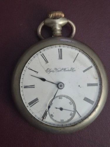 Antique Elgin W.C. Grade 44 Model 18s 15j Moseley