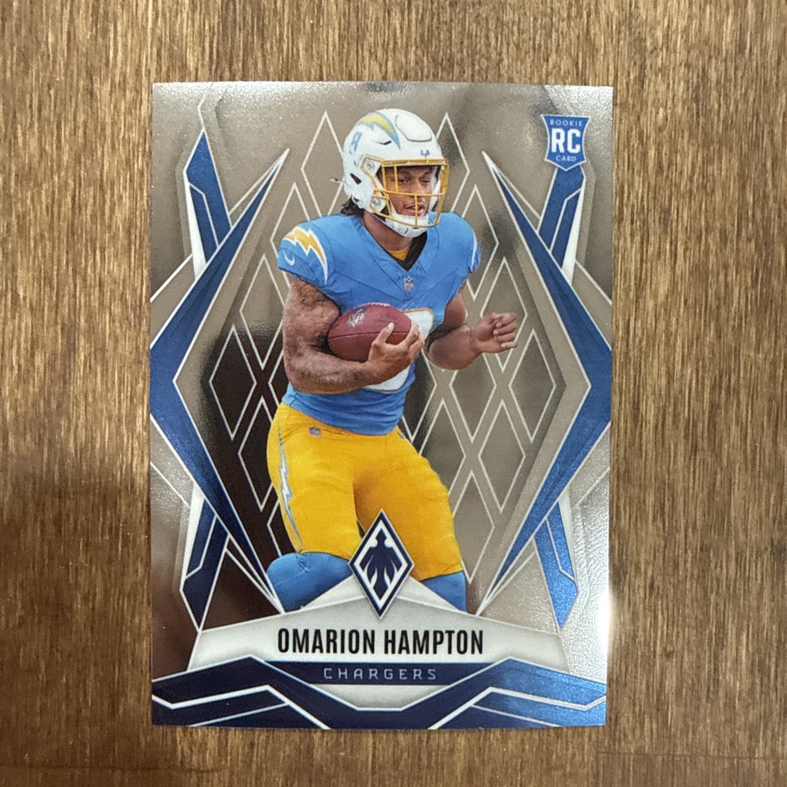 2025 Panini Phoenix Omarion Hampton Los Angeles Chargers Rookie #192 RC