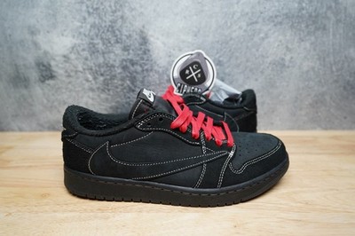 Size 9 - Jordan 1 Retro Low OG SP x Travis Scott Black Phantom (DM7866-001)