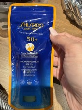Shiseido Clear Sunscreen Stick Face spf50+ transparent water resistant sealed