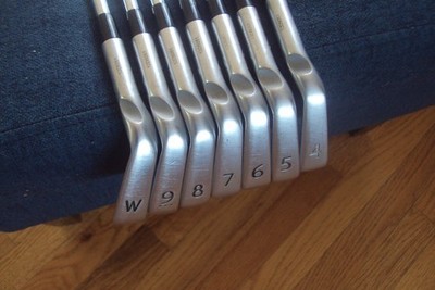 Ping S55 White Dot irons 4-PW Modus 105g x-stiff steel std length mid grips