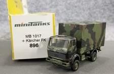 Roco Minitanks HO 1:87 896 MB 1017 & Field Kitchen German IOB Made In Austria