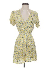 Faithfull the Brand Women Yellow Casual Dress 4