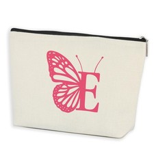 Initial Makeup Bags for Women Lined Monogram Cosmetic Bag Birthday Gifts for ...