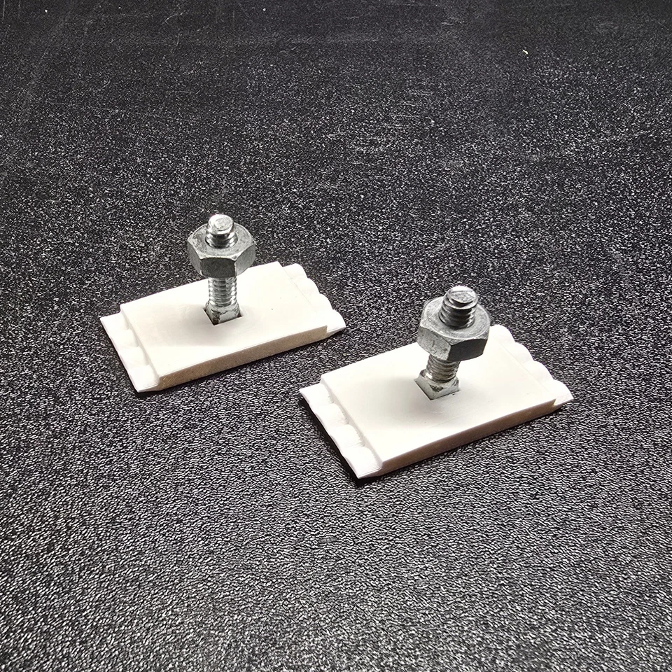 Пара зажимов для хромированной отделки фар для Cadillac Brougham Opera 1990 1991 1992 годов выпуска - Изображение 4 из 4