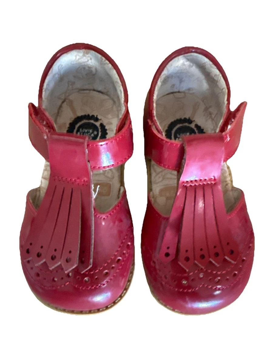 Chaussures Livie & Luca Aurora Rose Chatoyant, Taille 7 Fille, Neuves En Boîte