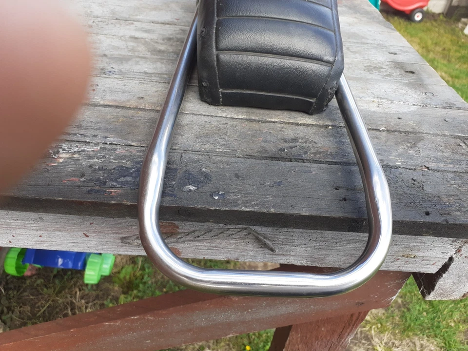 Raleigh Chopper Mk2 Seat, Sissy Bar , Clamps Cups And Springs - Image 4 of 4