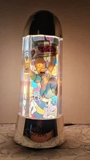 The Simpsons Moe’s Tavern Duff Beer Rotating Motion Table Lamp 2002 Homer