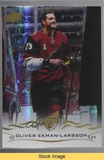 2018-19 Upper Deck Speckled Rainbow Foil Oliver Ekman-Larsson #9 READ 0e3